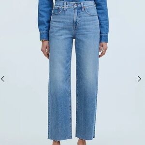 Madewell Perfect Vintage Wide-Leg Crop Jean